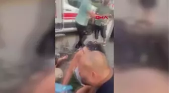 Son dakika haberi! ANKARA-BIÇAK VE BEYZBOL SOPALI 'YOL VERME' KAVGASI KAMERADA: 3 YARALI