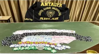 Antalya 3. sayfa haberi | Antalya'da polisten kumar baskını