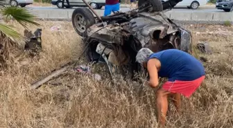 Son dakika haber: Baba ile kızı denizden dönerken kazada öldü