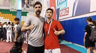 Bedirhan Kaya taekwondoda Türkiye 3.'sü oldu