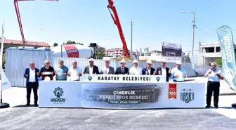 Konya politika haberleri... Karatay'da Çimenlik Kapalı Spor Merkezi'nin temeli atıldı