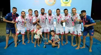 Antalya spor haberleri... Kumda şampiyon Alanya Belediyespor