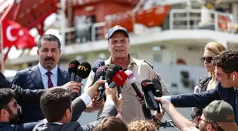 Ukrayna'dan yaklaşık 6 ayın ardından Türkiye'ye gelen 'Polarnet'in kaptanı Alibeyler Açıklaması