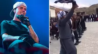Ünlü şarkıcı Justin Bieber, 'Şemdinlili Sofi Ömer'in halay videosunu paylaştı