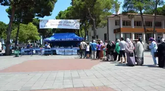 Ordu haberleri... Ünye'de 3 bin kişiye aşure ikramı