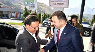 Kayseri haberleri | Vali Çiçek, Kayseri OSB Başkanı Yalçın ve yönetim kurulu üyelerini ziyaret etti