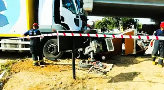 Konya haberi! Konya'da kamyon ile çarpışan traktörün sürücüsü öldü