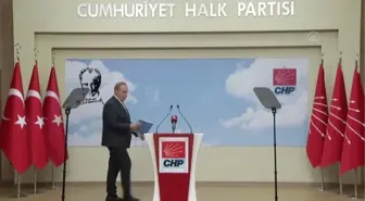 CHP Sözcüsü Faik Öztrak basın toplantısı düzenledi (2)