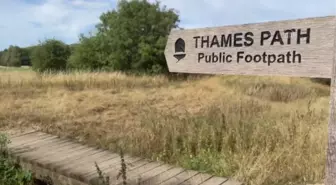 İngiltere'de Thames Nehri'nin kaynağında kuraklık krizi yaşanıyor