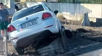 Jandarma Karakolu önünde trafik kazası: 1 yaralı