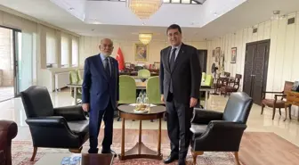 Karamollaoğlu, Gültekin Uysal ile Bir Araya Geldi