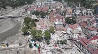 Son dakika haber! KASTAMONU - Sel felaketinde yaşamını yitirenler anıldı