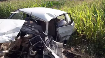 Tokat haberi... Tokat'ta otomobil ile kamyonetin çarpıştığı kazada 1 kişi öldü, 2 kişi yaralandı