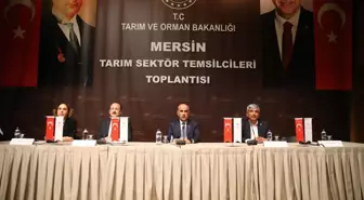 Mersin gündem haberi: Bakan Kirişci, Mersin'de Tarım Sektör Temsilcileri Toplantısı'nda konuştu Açıklaması