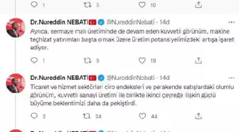 Bakan Nebati'den 'sanayi üretimi' açıklaması
