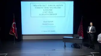 CHP Yurt Dışı Örgütlenme Çalıştayı'nda Konuşan Ali Sait Yılkın: 'Yurt Dışında Yaşayan İnsanların Oy Kullanmasında Sosyopsikolojik Yaklaşımlar Etkili'