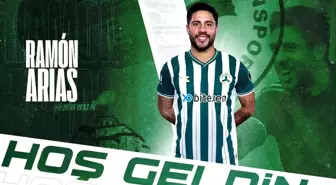 Giresun haberi: Ramon Arias, Giresunspor'da