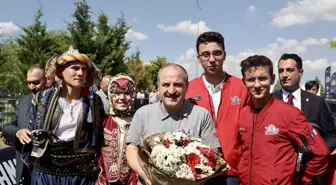 Bakan Varank TEKNOFEST/TÜBİTAK Uluslararası Serbest Görev İHA Yarışması'na katıldı (2)