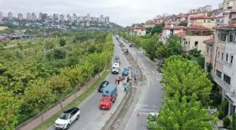 Başakşehir Belediye Başkanı Kartoğlu, Vali Recep Yazıcıoğlu Bulvarı'ndaki çalışmaları inceledi