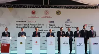 Çorum gündem: Çorum'da barut, fişek, kapsül üretecek tesislerin temel atma töreni gerçekleştirildi