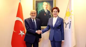 Karamollaoğlu, Meral Akşener ile Bir Araya Geldi