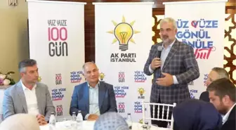 AK Parti İstanbul'un 'Yüz Yüze 100 Gün' ziyaretleri sürüyor