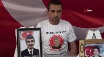 Evlat nöbetindeki baba: '40 yıldır terörden zulüm görüyoruz, evlat nöbetinde 1'dik 303 olduk'