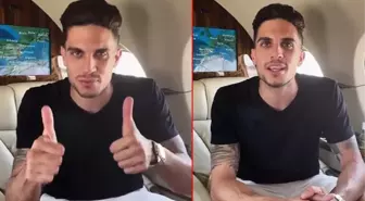 Marc Bartra, Trabzonspor'da! Uçaktan yapılan paylaşıma taraftardan beğeni yağdı