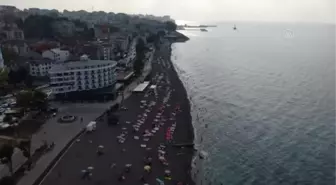 Sıcaktan bunalanlar hafta sonu sahillerde yoğunluk oluşturdu