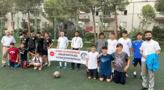 Yaz Kuran Kursu öğrencileri futbol turnuvasında buluştu