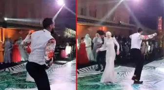 Düğünde twerk yapan damat salonu ayağa kaldırdı, gelinin tepkisi de bomba