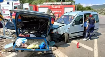 Son dakika haberi... Amasya'da iki araç çarpıştı: 7 yaralı