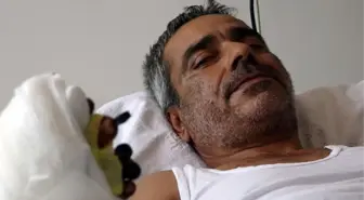 Elini giyotin makasına kaptırdı, kopan parmaklarını poşetle hastaneye götürdü