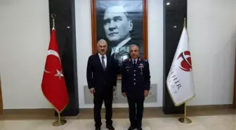 Eskişehir gündem haberleri: Eskişehir Valisi Ayyıldız, Orgeneral Gülan'ı kabul etti