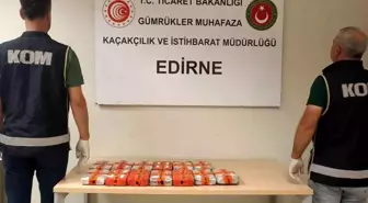 Kapıkule'de tırda uyuşturucu ele geçirildi