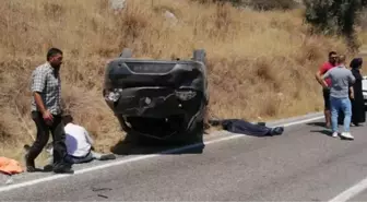 Muğla haber... Muğla'da otomobil takla attı: 1 ölü, 4 yaralı