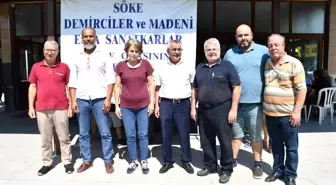 Aydın haberi! Söke Demirciler Odası aşure ve tavuklu pilav geleneğini bozmadı