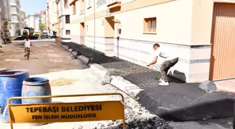 Tepebaşı'nda üst yapı çalışmaları