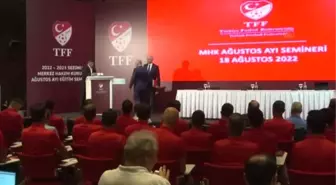 TFF Başkanı Mehmet Büyükekşi'den hakem atamalarıyla ilgili açıklama Açıklaması