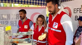 Aydın yerel haberi: Türk Kızılay Efeler Şubesi'nden lokma hayrı