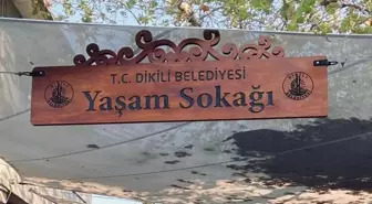 İzmir haberi... Dikili Belediyesi'nden Yaşam Sokağı