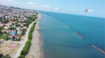 Samsun haberleri: Karadeniz, Samsun sahillerini yutmaya devam ediyor