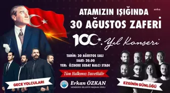 İzmir haber | Menderes Belediyesi Büyük Zaferin 100. Yılına Hazır