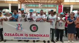 Çorum haber: Öz Sağlık-İş Sendikası Çorum Şubesinden tıbbi sekreterlerle ilgili açıklamaya tepki