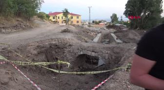 TUNCELİ'DE TARİHİ KÖPRÜ ORTAYA ÇIKTI, DERE ISLAH ÇALIŞMASI DURDURULDU