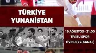 Türkiye-Yunanistan maçı Tivibu Spor'da