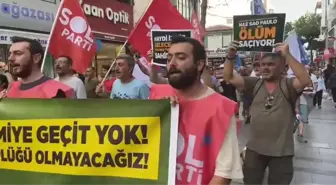 İzmir gündem: İzmir'de Asbestli Gemi İçin Protesto Yürüyüşü… Sol Parti: 'Türkiye'yi Emperyalist Güçlerin Çöplüğü Yaptırmayacağız'