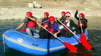 Bozok yaylasında rafting heyecanı