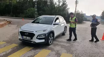 Hatay yerel: Hatay Büyükşehir Trafik Zabıtası ile Jandarma Trafik Timi Ortak Denetim Yaptı