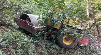 Son dakika gündem: İş makinesi fındık bahçesine devrildi; operatör öldü